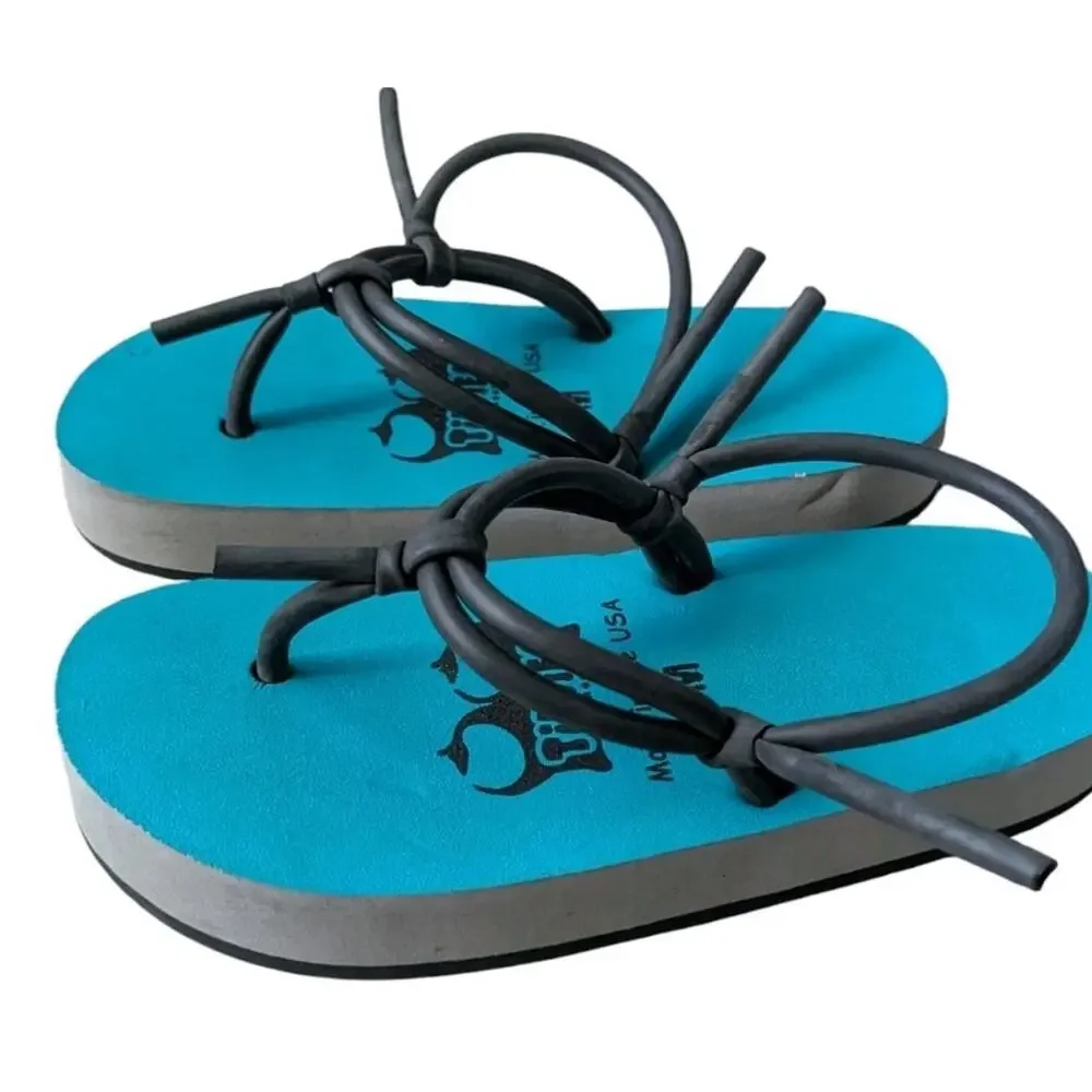 Tiddies OG Scuba Flip Flops Mens 9 10 M beach sandals Rubber